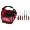 Coupon 👏 Milwaukee 10 in. PACKOUT Tote with Screwdriver Set (6-Pieces) 🥰 -Deals Tool Storage Store red milwaukee modular tool storage systems 48 22 8310 48 22 2706 64 1000