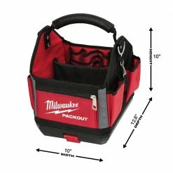 Best reviews of ✨ Milwaukee 10 in. PACKOUT Tote with 6-in-1 Wire Strippers Pliers and Screwdriver Set (10-Piece) 🤩 -Deals Tool Storage Store red milwaukee modular tool storage systems 48 22 8310 48 22 2718 48 22 3079 40 1000