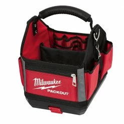 Outlet 👍 Milwaukee 10 in. PACKOUT Tote with SHOCKWAVE Impact Duty Alloy Steel Screw Driver Bit Set with PACKOUT Case (100-Piece) 💯 -Deals Tool Storage Store red milwaukee modular tool storage systems 48 22 8310 48 32 4082 a0 1000
