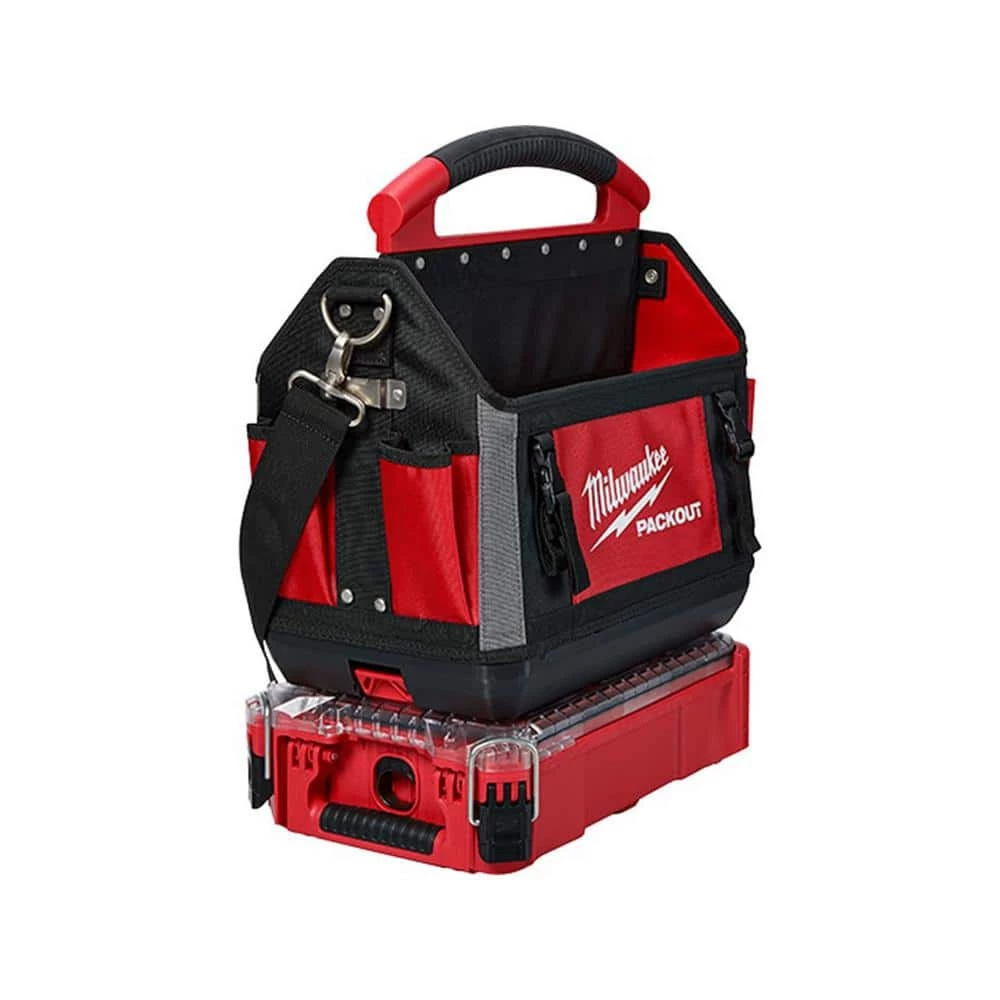 Promo ⭐ Milwaukee 15 in. PACKOUT Tote with Compact Organizer ✨ 3 Promo ⭐ Milwaukee 15 in. PACKOUT Tote with Compact Organizer ✨