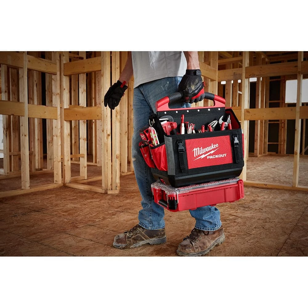 Promo ⭐ Milwaukee 15 in. PACKOUT Tote with Compact Organizer ✨ 15 Promo ⭐ Milwaukee 15 in. PACKOUT Tote with Compact Organizer ✨ - Image 13