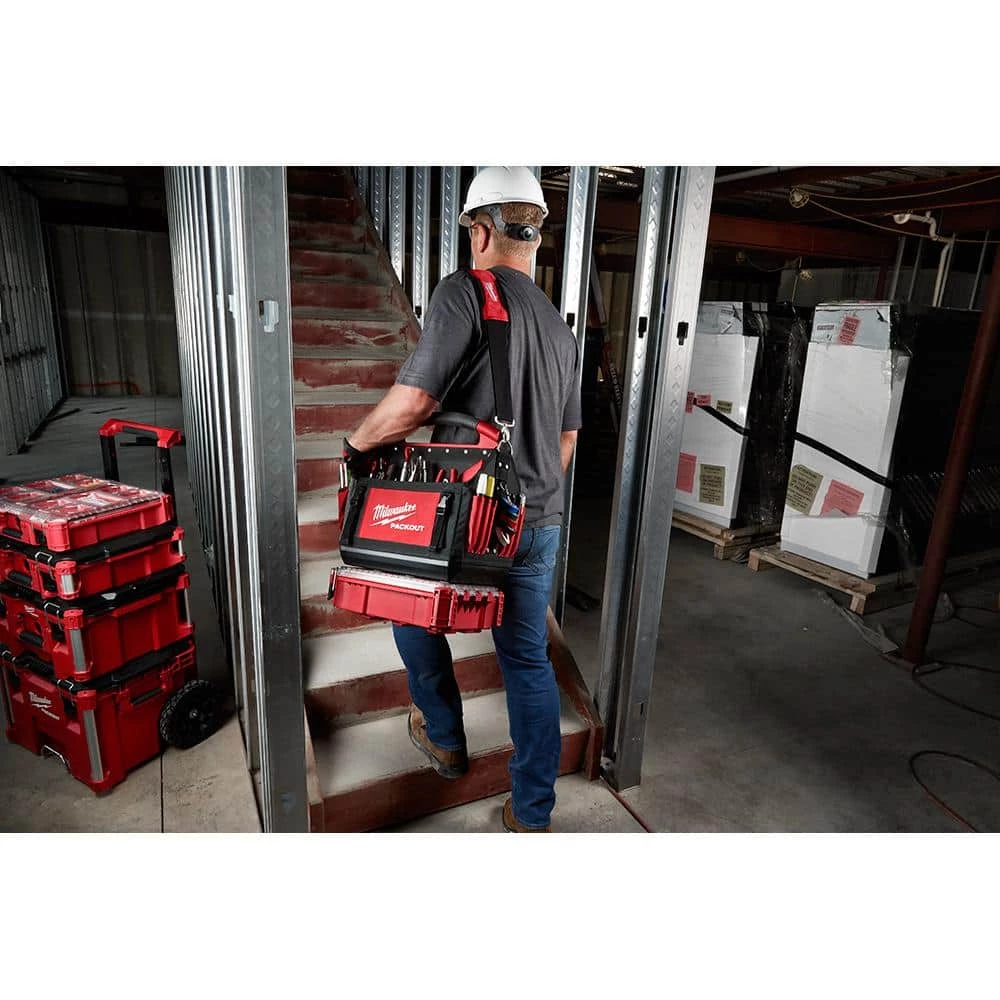 Promo ⭐ Milwaukee 15 in. PACKOUT Tote with Compact Organizer ✨ 14 Promo ⭐ Milwaukee 15 in. PACKOUT Tote with Compact Organizer ✨ - Image 12