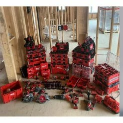 Best Pirce 🌟 Milwaukee 15 in. PACKOUT Tote 😍 -Deals Tool Storage Store red milwaukee modular tool storage systems 48 22 8315 66 1000