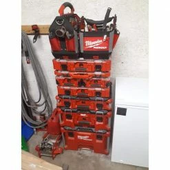 Best Pirce 🌟 Milwaukee 15 in. PACKOUT Tote 😍 -Deals Tool Storage Store red milwaukee modular tool storage systems 48 22 8315 77 1000