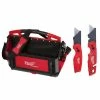 Brand new ๐งจ Milwaukee 20 in. PACKOUT Tote with Fastback Folding Utility Knife Set (2-Pack) ๐ 2 Brand new ๐งจ Milwaukee 20 in. PACKOUT Tote with Fastback Folding Utility Knife Set (2-Pack) ๐ -Deals Tool Storage Store red milwaukee modular tool storage systems 48 22 8320 48 22 1503 64 1000