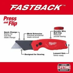 Best deal ❤️ Milwaukee 20 in. PACKOUT Tote with FASTBACK 6-In-1 Folding Utility Knife and FASTBACK Compact Folding Utility Knife Set 🎉 -Deals Tool Storage Store red milwaukee modular tool storage systems 48 22 8320 48 22 1505q 66 1000