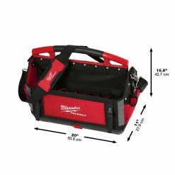 Best Pirce 🧨 Milwaukee 20 in. PACKOUT Tote with Screwdriver Set (11-Piece) ✔️ -Deals Tool Storage Store red milwaukee modular tool storage systems 48 22 8320 48 22 2710 66 1000