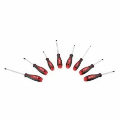 New 🔥 Milwaukee 20 in. PACKOUT Tote with Screwdriver Set (8-Piece) ✨ -Deals Tool Storage Store red milwaukee modular tool storage systems 48 22 8320 48 22 2718 44 1000