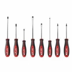 New 🔥 Milwaukee 20 in. PACKOUT Tote with Screwdriver Set (8-Piece) ✨ -Deals Tool Storage Store red milwaukee modular tool storage systems 48 22 8320 48 22 2718 c3 1000