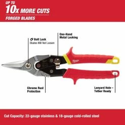 Deals 🎁 Milwaukee 20 in. PACKOUT Tote with Aviation Snips (3-Pack) 🥰 -Deals Tool Storage Store red milwaukee modular tool storage systems 48 22 8320 48 22 4533 40 1000