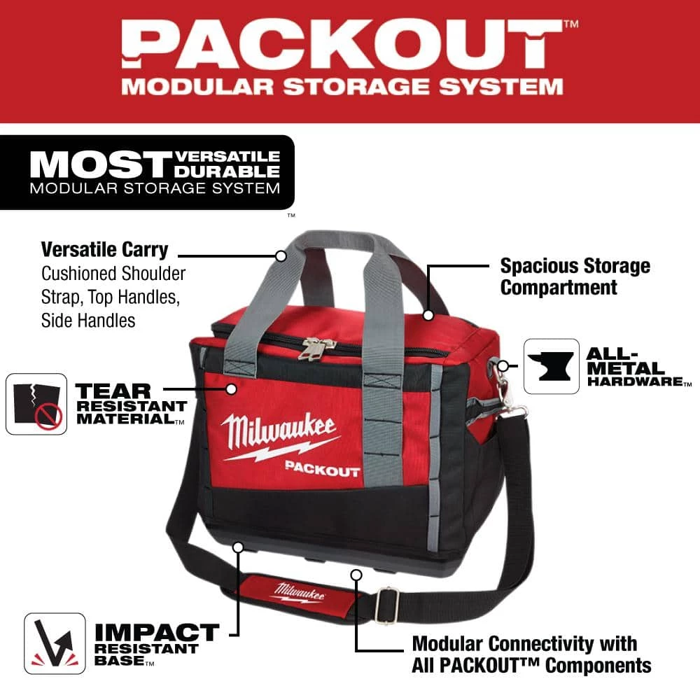 Flash Sale ✔️ Milwaukee 15 in. PACKOUT Tool Bag & Electrician Hand Tool Set (9-Piece) 🎉 4 Flash Sale ✔️ Milwaukee 15 in. PACKOUT Tool Bag & Electrician Hand Tool Set (9-Piece) 🎉 - Image 2