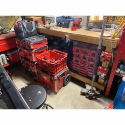 Hot Sale 💯 Milwaukee 15 in. PACKOUT Tool Bag ❤️ -Deals Tool Storage Store red milwaukee modular tool storage systems 48 22 8321 77 1000