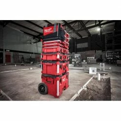 New 😍 Milwaukee 20 in. PACKOUT Tool Bag with Multi-Size Zipper Tool Bags in Red (3-Pack) 🔔 -Deals Tool Storage Store red milwaukee modular tool storage systems 48 22 8322 48 22 8183 4f 1000