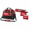 New 😍 Milwaukee 20 in. PACKOUT Tool Bag with Multi-Size Zipper Tool Bags in Red (3-Pack) 🔔 -Deals Tool Storage Store red milwaukee modular tool storage systems 48 22 8322 48 22 8183 64 1000
