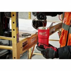 Best Pirce ⭐ Milwaukee PACKOUT Red 20 oz. Tumbler 🧨 -Deals Tool Storage Store red milwaukee modular tool storage systems 48 22 8392r fa 1000