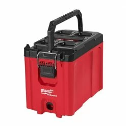 Deals ๐คฉ Milwaukee PACKOUT 10 in. Compact Portable Tool Box with Adjustable Dividers and Interior Storage Tray โญ