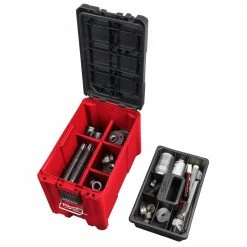 Deals 🤩 Milwaukee PACKOUT 10 in. Compact Portable Tool Box with Adjustable Dividers and Interior Storage Tray ⭐ 20 Deals 🤩 Milwaukee PACKOUT 10 in. Compact Portable Tool Box with Adjustable Dividers and Interior Storage Tray ⭐ -Deals Tool Storage Store red milwaukee modular tool storage systems 48 22 8422 a0 1000