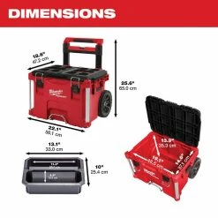 Cheap โจ Milwaukee PACKOUT 22 in. Rolling Tool Box ๐ 19 Cheap โจ Milwaukee PACKOUT 22 in. Rolling Tool Box ๐ -Deals Tool Storage Store red milwaukee modular tool storage systems 48 22 8426 40 1000