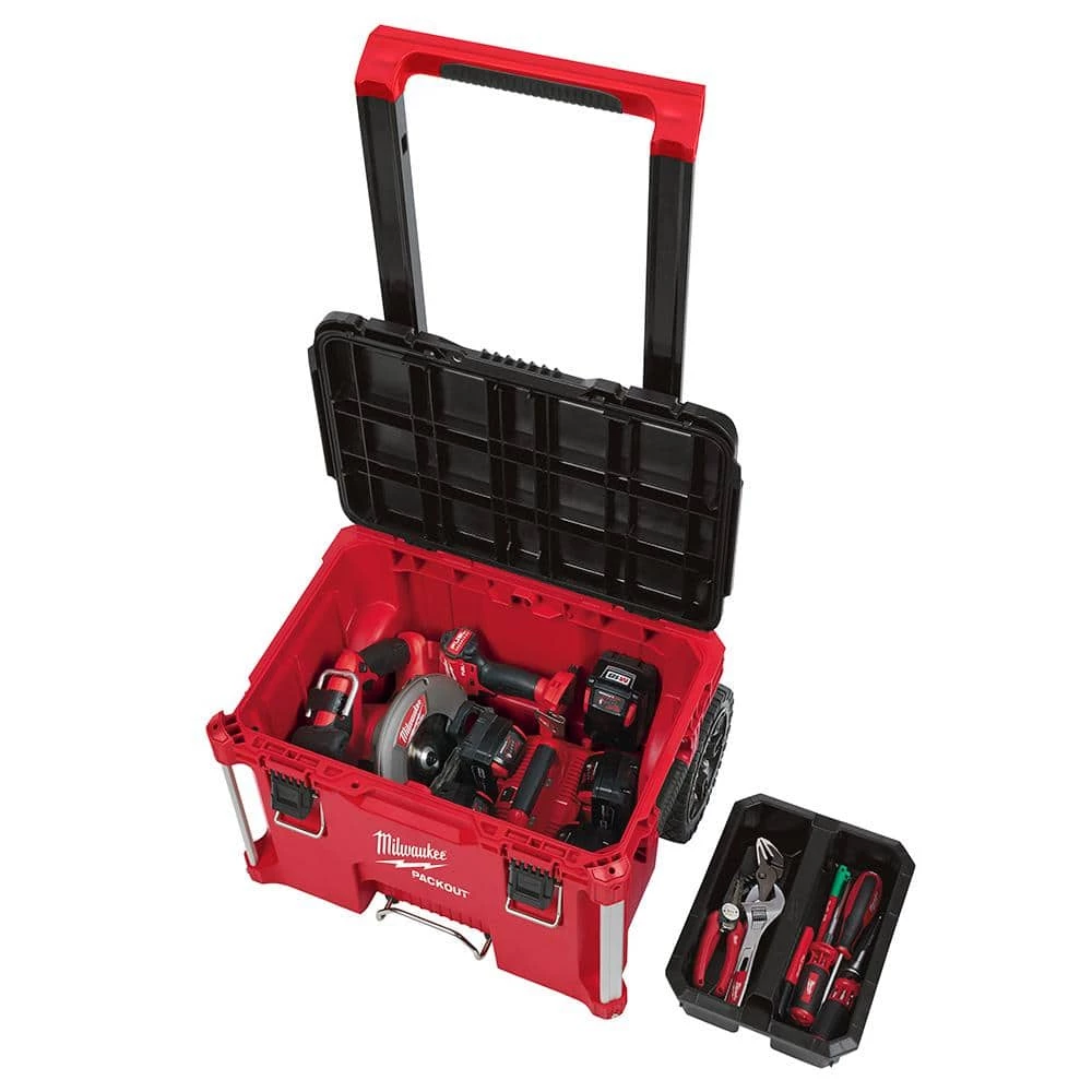 Brand new ๐งจ Milwaukee PACKOUT 22 in. Rolling Tool Box/22 in. Large Tool Box/18.6 in. Tool Storage Crate Bin ๐คฉ 13 Brand new ๐งจ Milwaukee PACKOUT 22 in. Rolling Tool Box/22 in. Large Tool Box/18.6 in. Tool Storage Crate Bin ๐คฉ - Image 11