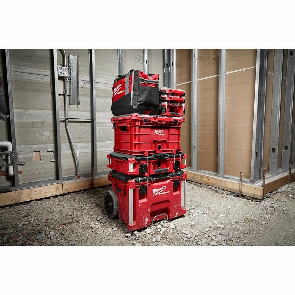 Brand new ๐งจ Milwaukee PACKOUT 22 in. Rolling Tool Box/22 in. Large Tool Box/18.6 in. Tool Storage Crate Bin ๐คฉ 9 Brand new ๐งจ Milwaukee PACKOUT 22 in. Rolling Tool Box/22 in. Large Tool Box/18.6 in. Tool Storage Crate Bin ๐คฉ - Image 7