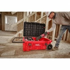 Flash Sale 🥰 Milwaukee PACKOUT 38 in. Rolling Tool Chest 🎁 -Deals Tool Storage Store red milwaukee modular tool storage systems 48 22 8428 77 1000