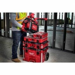 Wholesale 💯 Milwaukee PACKOUT 11-Compartment Small Parts Organizer (3-Pack) ⭐ -Deals Tool Storage Store red milwaukee modular tool storage systems 48 22 8430x3 4f 1000