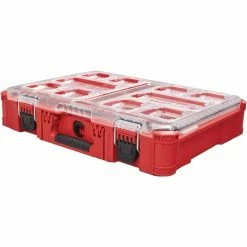 Wholesale 💯 Milwaukee PACKOUT 11-Compartment Small Parts Organizer (3-Pack) ⭐ -Deals Tool Storage Store red milwaukee modular tool storage systems 48 22 8430x3 76 1000