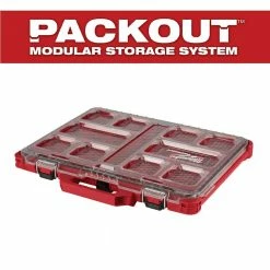 Best reviews of 🔔 Milwaukee PACKOUT 11-Compartment Low-Profile Impact Resistant Portable Small Parts Organizer 🛒 -Deals Tool Storage Store red milwaukee modular tool storage systems 48 22 8431 fa 1000