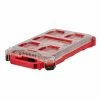 Best Sale 🛒 Milwaukee PACKOUT 5-Compartment Low-Profile Small Parts Organizer (2-Pack) 😀 -Deals Tool Storage Store red milwaukee modular tool storage systems 48 22 8436x2 64 1000