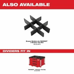 Promo ❤️ Milwaukee PACKOUT 22 in. Modular 3-Drawer Tool Box with Metal Reinforced Corners ⭐ -Deals Tool Storage Store red milwaukee modular tool storage systems 48 22 8443 4f 1000 1