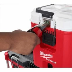 Coupon 💯 Milwaukee PACKOUT 10 in. Red 16 qt. Compact Cooler 👏 -Deals Tool Storage Store red milwaukee modular tool storage systems 48 22 8460 1d 1000