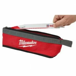 Promo ⭐ Milwaukee 14 in., 8 in. and 6 in. Multi-Size Zipper Tool Bags in Red (3-Pack) ⭐ -Deals Tool Storage Store red milwaukee tool bags 48 22 8183 c3 1000