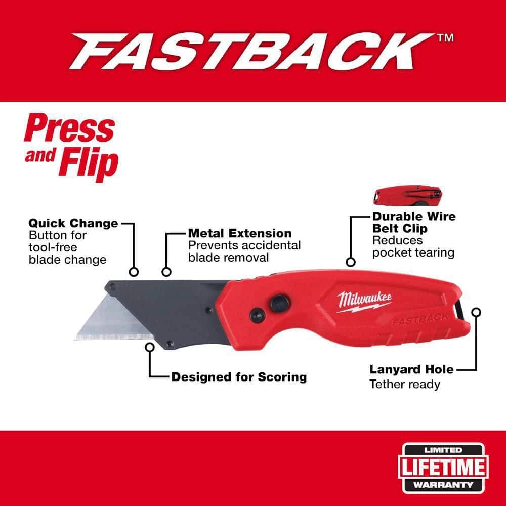 Budget ๐ฏ Milwaukee 10 in. Jobsite ๐ Backpack with FASTBACK 6-In-1 Folding Utility Knife and FASTBACK Compact Folding Utility Knife Set ๐ฅฐ 8 Budget ๐ฏ Milwaukee 10 in. Jobsite ๐ Backpack with FASTBACK 6-In-1 Folding Utility Knife and FASTBACK Compact Folding Utility Knife Set ๐ฅฐ - Image 6