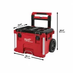 Best Pirce 🧨 Milwaukee PACKOUT Rolling Tool Box with Tote and Organizers ❤️ -Deals Tool Storage Store red milwaukee tool bags 48 22 8315 48 22 8435 48 22 8430 48 22 8 44 1000