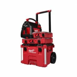 Best Pirce 🧨 Milwaukee PACKOUT Rolling Tool Box with Tote and Organizers ❤️