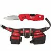 Best reviews of 🤩 Milwaukee Adjustable Electricians Work Belt with 5-in-1 Folding Knife ✔️ -Deals Tool Storage Store red milwaukee tool belts 48 22 8110 48 22 1540 64 1000
