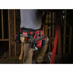 Budget 😉 Milwaukee Adjustable Electricians Work Belt with 6-Piece Screwdriver Set 🥰 -Deals Tool Storage Store red milwaukee tool belts 48 22 8110 48 22 2706 31 1000