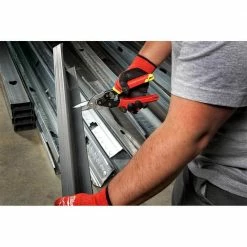 Discount 🔔 Milwaukee Adjustable Electricians Work Belt W/ Left, Right, and Straight Aviation Snips (3-Pack) 🛒 -Deals Tool Storage Store red milwaukee tool belts 48 22 8110 48 22 4533 76 1000