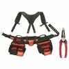 Hot Sale 🥰 Milwaukee General Contractor Work Belt with Suspension Rig and 6-in-1 Wire Pliers 🌟 -Deals Tool Storage Store red milwaukee tool belts 48 22 8120 48 22 3079 64 1000