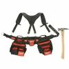 Cheapest 🥰 Milwaukee General Contractor Work Belt with Suspension Rig and 19 oz. Milled Face Hickory 🔨 Hammer 💯 -Deals Tool Storage Store red milwaukee tool belts 48 22 8120 48 22 9419 64 1000