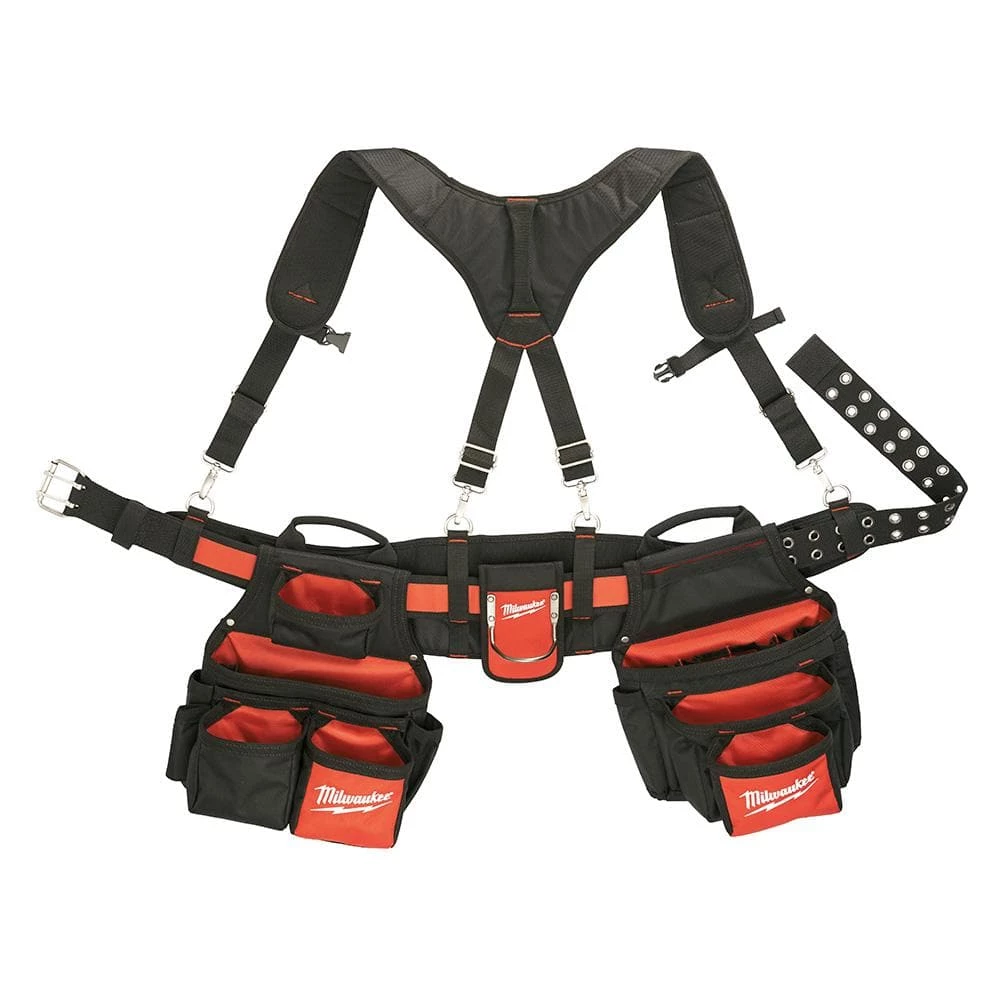 Deals ✨ Milwaukee General Contractor Work Belt with Suspension Rig ❤️ 3 Deals ✨ Milwaukee General Contractor Work Belt with Suspension Rig ❤️