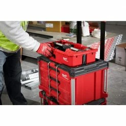 Buy 🛒 Milwaukee PACKOUT Tool Tray with Quick Adjust Dividers 🔥 -Deals Tool Storage Store red modular tool storage systems 48 22 8045 d4 1000