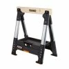 Outlet 👏 RIDGID 32 in. Adjustable Folding Sawhorse 👍 -Deals Tool Storage Store ridgid saw horses 230710 64 1000 1
