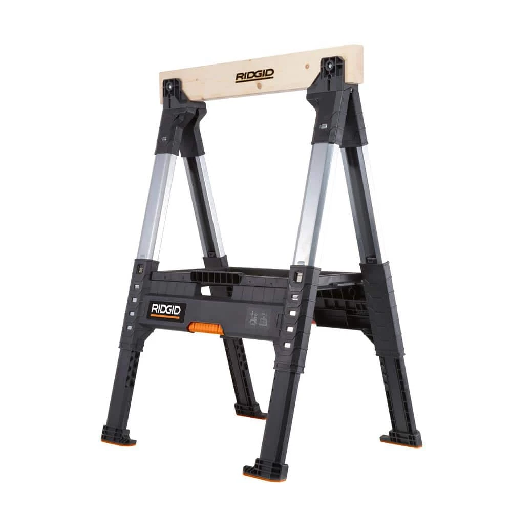 Outlet 👏 RIDGID 32 in. Adjustable Folding Sawhorse 👍 15 Outlet 👏 RIDGID 32 in. Adjustable Folding Sawhorse 👍 - Image 13