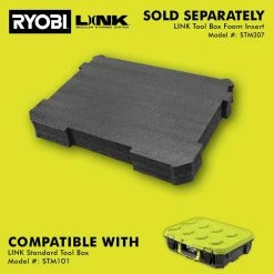Flash Sale 🎉 RYOBI LINK Standard Tool Box 🌟 -Deals Tool Storage Store ryobi green ryobi modular tool storage systems stm101 fa 1000