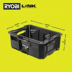 Deals 😀 RYOBI LINK Tool Crate 😀 -Deals Tool Storage Store ryobi green ryobi modular tool storage systems stm104 a0 1000