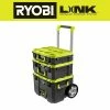 Flash Sale 🌟 RYOBI LINK Rolling Tool Box with LINK Medium Tool Box and LINK Standard Tool Box 😀 2 Flash Sale 🌟 RYOBI LINK Rolling Tool Box with LINK Medium Tool Box and LINK Standard Tool Box 😀 -Deals Tool Storage Store ryobi green ryobi modular tool storage systems stm201 stm102 stm101 64 1000