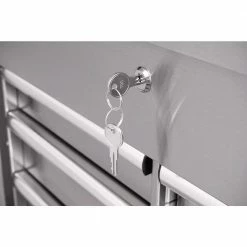 Buy ⌛ Husky 33 in. 4-Drawer Stainless Steel Mechanics Cart ❤️ -Deals Tool Storage Store stainless steel tool carts houc3304jx1 77 1000