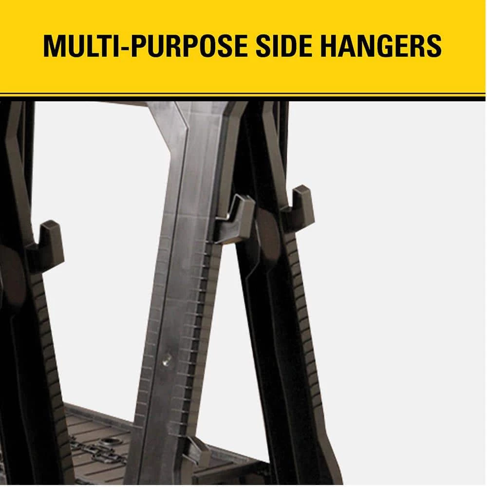 New ❤️ Stanley 31 in. Folding Sawhorse (2-Pack) ✨ 7 New ❤️ Stanley 31 in. Folding Sawhorse (2-Pack) ✨ - Image 5