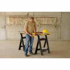 Wholesale 🤩 Stanley 32 in. 2-Way Adjustable Folding Sawhorse (2-Pack) ✨ -Deals Tool Storage Store stanley saw horses stst60626 44 1000